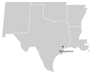 Houston, Texas map