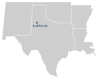 Lubbock, Texas map