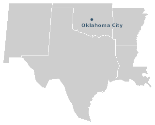 Oklahoma City, Oklahoma map