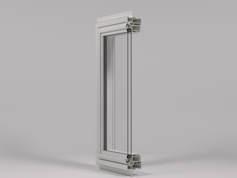 Sunshield Casement Cross-Section